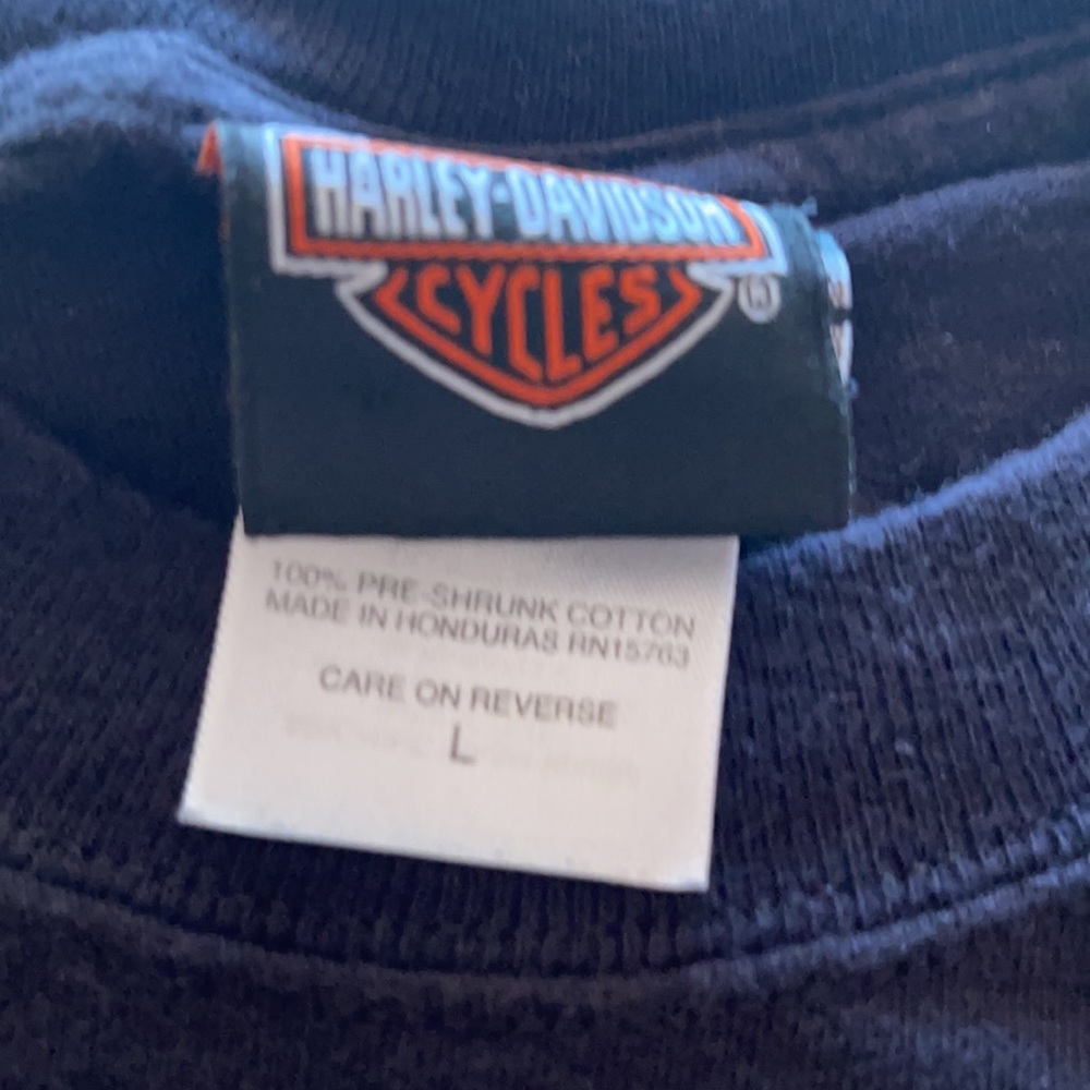 Harley Davidson Men’s T-Shirt Pre Owned - Picture 2 of 6
